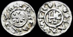 World Coins - France Normandy Richard I AR denier