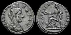 Ancient Coins - Moesia Inferior Marcianopolis Imperial times AE 17,5 Cybele seated left
