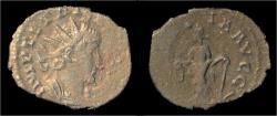 Ancient Coins - Tetricus I billon antoninianus Laetitia standing left