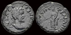 Ancient Coins - Thrace Augusta Traiapa Septimius Severus AE21 Homonoia standing facing