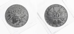 World Coins - Austria 50 schilling 1974- International garden exhibition
