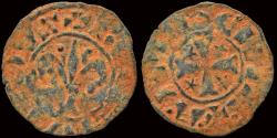World Coins - Crusader Principality of Antioch Bohémond IV AE pougeoise