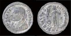 Ancient Coins - Licinius I silvered AE3 Jupiter standing left