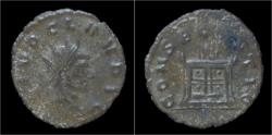 Ancient Coins - Divo Claudius II Gothicus billon antoninianus flaming altar
