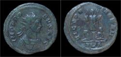 Ancient Coins - Probus billon antoninianus trophy between two captives
