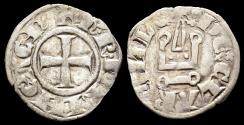 World Coins - Crusader Principality of Archaea Charles II de Anjou billon denier tournois
