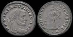 Ancient Coins - Galerius, as Caesar AE follis Moneta standing