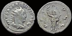 Ancient Coins - Valerian I AR antoninianus Pax standing to left