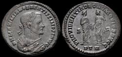 Ancient Coins - Maximianus, as Senior Augustus,First reign AE follis Abdication Issue