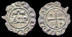 World Coins - Italy Sicily Brindisi  Henry VI and Constance AR denaro
