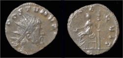 Ancient Coins - Aureolus billon antoninianus Fides seated left