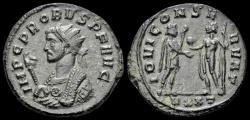 Ancient Coins - Probus billon antoninianus emperor standing right