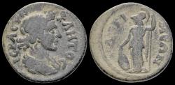 Ancient Coins - Phrygia Dokimeion Time of the Antonines AE23 Athena standing facing