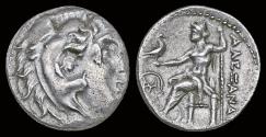 Ancient Coins - Kings of Macedon Alexander III the Great AR drachm- rare Mylasa mint