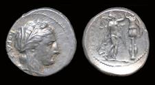 Ancient Coins - Sicily Syracuse Agathokles AR tetradrachm