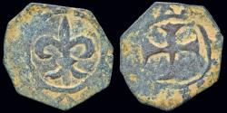 World Coins - Crusader Principality of Antioch Bohémond IV-V AE pougeoise