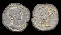 Ancient Coins - Julia Mamaea, Augusta sestertius Juno seated left