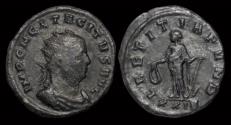 Ancient Coins - Tacitus billon antoninianus Laetitia standing left.