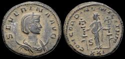 Ancient Coins - Severina, Augusta AE antoninianus Concordia standing facing
