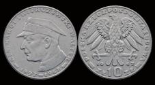 World Coins - Poland 10 zloty 1967- General Karol Swierczewski