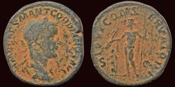 Ancient Coins - Gordian III AE sestertius Jupiter standing left