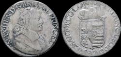 World Coins - Southern Netherlands Liege Maximilian Heinrivh von Bayern patagon 1676