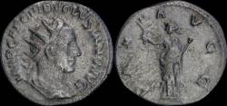 Ancient Coins - Volusian AR antoninianus Pax standing left