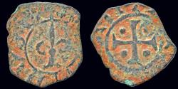 World Coins - Crusader Principality of Antioch Bohémond IV-V AE pougeoise