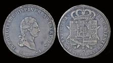 World Coins - Italy Etruria Firenze Ludovico I AR francescone 1803
