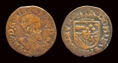 World Coins - Southern Netherlands Brabant Filips II korte