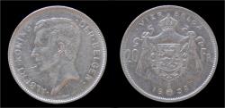 World Coins - Belgium Albert I 20 frank (4belga) 1932VL-pos B