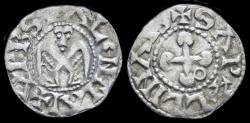 World Coins - France Dauphiné Evêché de Valence anonymous denier