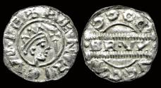 World Coins - Netherlands Friesland Graafschap Bruno III van Brunswijk AR denar