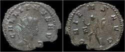 Ancient Coins - Gallienus billon antoninianus Sol advancing left.