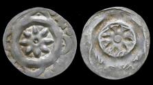 World Coins - Germany Bamberg Bistum Arnold von Solms AR pfennig
