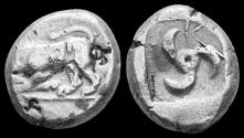 Ancient Coins - Dynasts of Lycia AR stater Triskeles