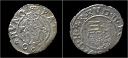 World Coins - Hungary Rudolf AR denar 1580 K-B.