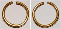 Ancient Coins - Celtic British Isles gold ring money