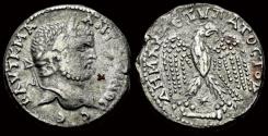 Ancient Coins - Syria Seleucis and Pieria Antioch Caracalla AR tetradrachm