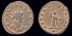 Ancient Coins - Gallienus, sole reign, AE antoninianus Sol standing left