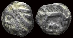 Ancient Coins - Celtic Northeast Gaul Leuci cast potin