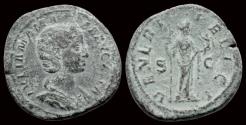 Ancient Coins - Julia Mamaea sestertius Venus standing right