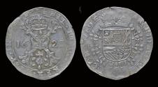 World Coins - Southern Netheerlands Franche- Comté Filips IV patagon 1625 Dôle mint