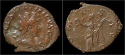 Ancient Coins - Tetricus II billon antoninianus Victory standing left