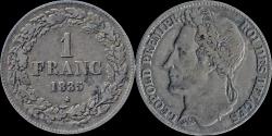 World Coins - Belgium Leopold I 1 frank 1835