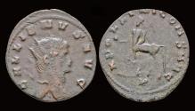 Ancient Coins - Gallienus AE antoninianus Centaur walking left