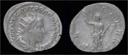 Ancient Coins - Trebonianus Gallus AR antoninianus Pax standing left
