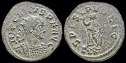 Ancient Coins - Carus AE antoninianus Spes advancing left