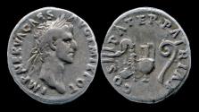 Ancient Coins - Nerva AR denarius sacrificial implements