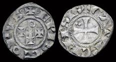 World Coins - France Bishopric Cahors Guillaume de Cardaillac bi obole